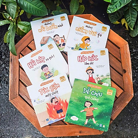 Bộ 6 Cuốn "CẢM XÚC CỦA CON", Bản Bồi Cứng