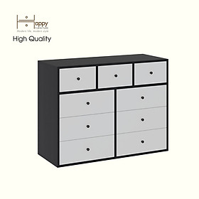 Mua HAPPY FURNITURE   Tủ lưu trữ 9 ngăn kéo - KALA  THK_301   110cm x 45cm x 84cm DxRxC