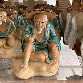 Mua Tượng ông vọng câu cá gốm sứ Bát Tràng