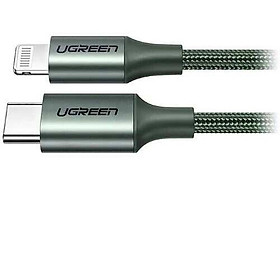 Mua Cáp usb type c ra apple lightning màu trắng ugreen 60752 đen 2m US171 - Hàng Chính Hãng