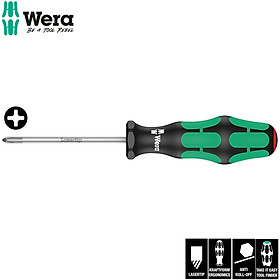 Tua vít 4 cạnh 350 PH, PH1 x80mm, Lasertip, Wera 05008710001