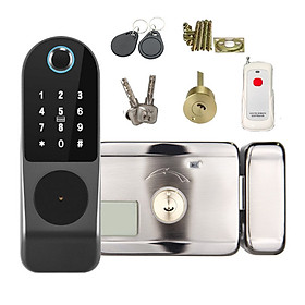 Mua Khóa Cổng Vân Tay Thẻ Từ Mã Số Remote Dùng Pin Wifi SHP-IDL3B