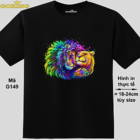 SƯ TỬ, mã G149. Áo thun siêu đẹp cho cả gia đình. Form unisex cho nam nữ, trẻ em, bé trai gái. Quà tặng ý nghĩa cho bố mẹ, con cái, bạn bè, doanh nghiệp, hội nhóm