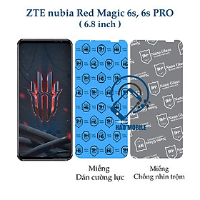 Dán cường lực dẻo nano ZTE nubia Red Magic 6s, 6S PRO - dán chống nhìn trộm dẻo nano