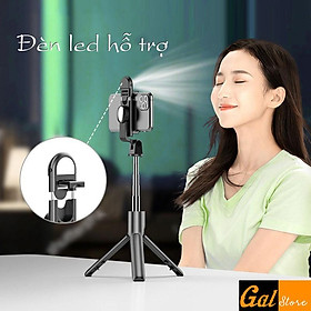 Gậy Chụp Ảnh Selfie K10S Tích Hợp Đèn Led