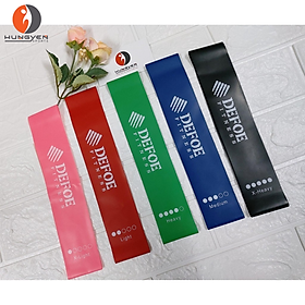 Dây tập miniband - Dụng cụ tập thể dục thể thao yoga - Cải thiện form tập an toàn