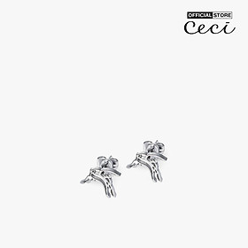 CECI - Khuyên tai nữ xỏ lỗ thiết kế chim én thời trang CC1-06000168