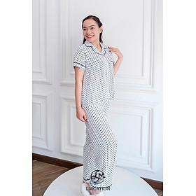 Bộ đồ Pijama LMcation Kaia - chấm bi