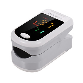 Máy đo nồng độ oxy trong máu bằng đầu ngón tay SpO2 màn hình LED kĩ thuật số kèm dây buộc