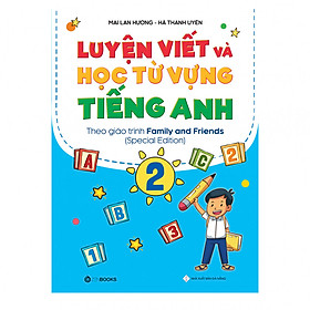 Ảnh bìa Luyện Viết Và Học Từ Vựng Tiếng Anh Lớp 2