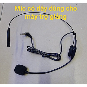 Mic có dây Dùng cho máy trợ giảng