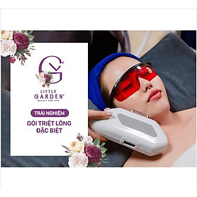 Little Garden Spa - 02 Lần Triệt Lông Vùng Nhỏ (Mép/Trán,/Cằm,/Nách,/Viền Bụng,/Cổ,/Khuỷu Tay/Đầu Gối)
