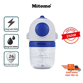 Máy xay ăn dặm cho bé, xay thịt đa năng Mitomo MT-350 - Hàng chính hãng