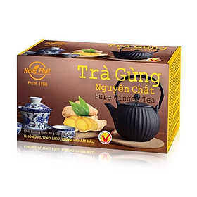 Trà Gừng Nguyên Chất 25 gói x 1,6g - Pure Ginger Tea