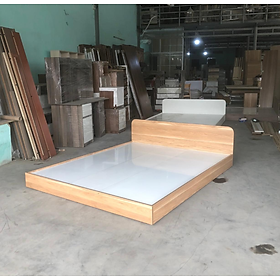 Giường ngủ gỗ đơn giản Juno Sofa hiện đại