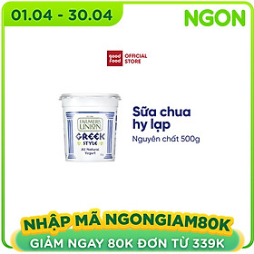 Sữa chua hy lạp vị tự nhiên Farmers Union greek style all natural yogurt