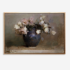 Mua Tranh in canvas trang trí treo tường danh hoạ thế giới  ROSES  40x80cm