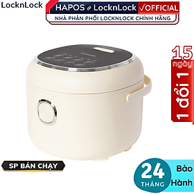 Mua Nồi Cơm Điện 0.8 Lít Lock&Lock EJR716IVY - Hàng Chính Hãng  Bảo Hành 12 Tháng  Điện Tử  Đa Chức Năng - Hapos