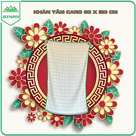 Khăn tắm lớn caro 100% cotton 70x140 khách sạn siêu thấm hút, không xù lông,khăn tắm hàn quốc khăn tắm nhật OLYMPUS