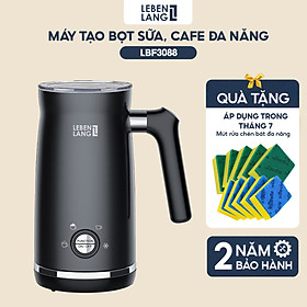 Máy tạo bọt cà phê, sữa LEBENLANG LBF3088 hâm nóng và tạo bọt sữa, dung tích 300ml - hàng chính hãng