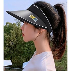 Mũ rộng vành nửa đầu chống nắng chống tia UV tuyệt đối, nón nửa đầu nữ cao cấp