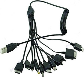 Cáp sạc đa năng cao cấp kết nối 10 đầu tiện dụng