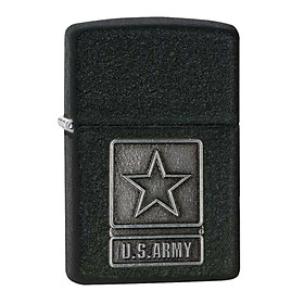 Bật Lửa Zippo 28583 1941 Replica U.S. Army Black Crackle