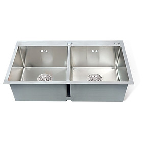 Chậu rửa chén 2 hộc INOX 304 pha 