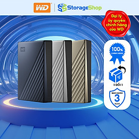 Ổ Cứng Di Động WD My Passport Ultra Silver 2.5'' 1TB 2TB 4TB - Hàng Chính Hãng