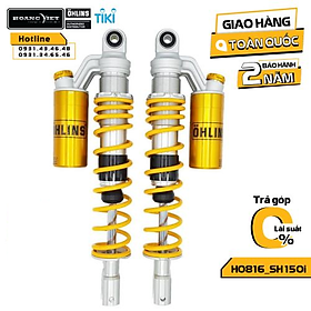 Phuộc Ohlins chính hãng bình dầu trên HO 831 lắp Vario Click Thái