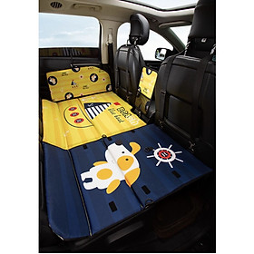 Thảm Lót Ô Tô Treo Ghế Sau 2 Mặt, Giường Xe Hơi Hình Thú Dễ Thương Cho Bé | Chịu Lực Lên Đến 300KG