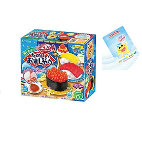 Kẹo popin cookin bộ làm sushi tanoshii osushi ya san - Tặng bộ thẻ học tiếng anh (25 thẻ)