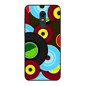 Ốp Lưng in cho Xiaomi Redmi 5 Mẫu Họa Tiết Đĩa CD - Hàng Chính Hãng