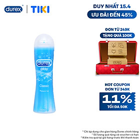 Gel bôi trơn Durex Play Classic 50ml