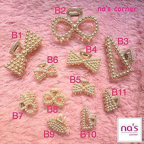  Kẹp tóc gấp tóc giả ngọc trai dễ thương