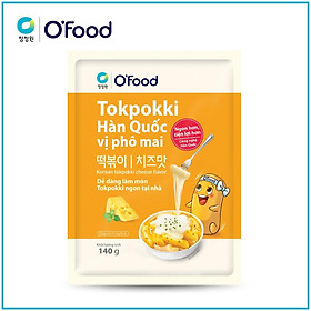 Tokbokki Hàn Quốc O food gói 140gr, 5 vị truyền thống