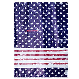 Giấy Gói Quà Mẫu Cờ Mỹ - USA Classic Moment