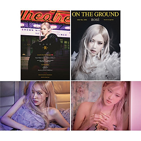 Poster Rose On the Ground 4 tấm