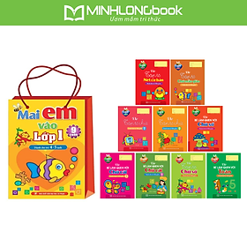 Sách Mai Em Vào Lớp Một - Dành Cho Trẻ 4 - 5 Tuổi (Bộ Túi 9 Cuốn) - Tái Bản