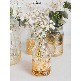 Lọ hoa thủy tinh phong cách vintage nhiều mẫu - TẶNG KÈM 2m dây thừng