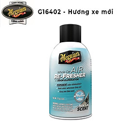 Khử mùi diệt khuẩn nội thất ô tô Hương xe mới (MÙI ĐẬM) - Meguiar's Air Refresher New Car, G16402