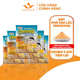 Combo 5 Gói Bột Phô mai Verozyme Malaysia Cheese Taste Blaster 30g/ gói - Thơm ngon tiện dụng bột lắc khoai lắc gà vô cùng tiện dùng cho gia đình bạn