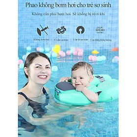 Phao Bơi Không Bơm MAMBOBABY chống sặc cho trẻ Swimming float
