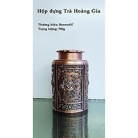 Mua Lọ đựng chè - trà hoàng gia ( Hợp kim đồng - Thủ công)