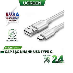 Mua Cáp USB 2.0 sang USB TypeC UGREEN 60122  60120  60119  60123 US287 Hàng Chính Hãng