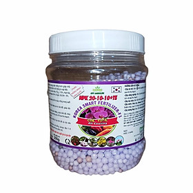 Phân Tan Chậm Hàn Quốc NPK 20-10-10+TE lọ 200gr cho hoa lan