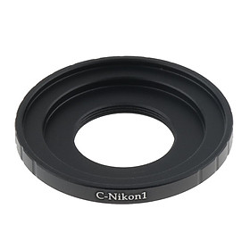 Lens Adapter for C-Mount CCTV / Cine Lens to Nikon 1-Series Camera Body