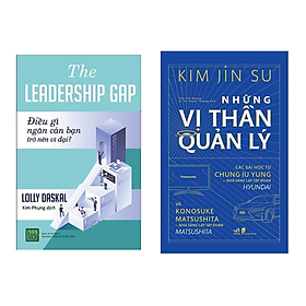 Combo 2 Cuốn Sách Lãnh Đạo: The Leadership Gap + Những Vị Thần Quản Lý