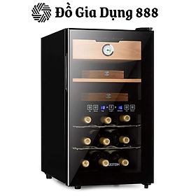 Mua Tủ đựng Rượu Wine và bảo quản Cigar Klarstein El Dorado 48 Màu: Đen  48 Lít - CAM KẾT HÀNG NHẬP KHẨU ĐƯC BỞI DNK