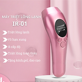 Máy Triệt Lông Lạnh IR01, Máy Triệt Lông Mini Vĩnh Viễn Đa Năng Tại Nhà